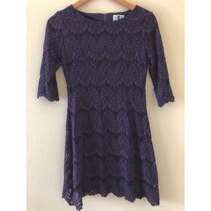 Dainty Jewels boutique Purple Lace dress